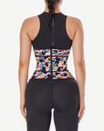 Camouflage Steel Boned Latex Waist Trainer: Sculpt Your Silhouette
