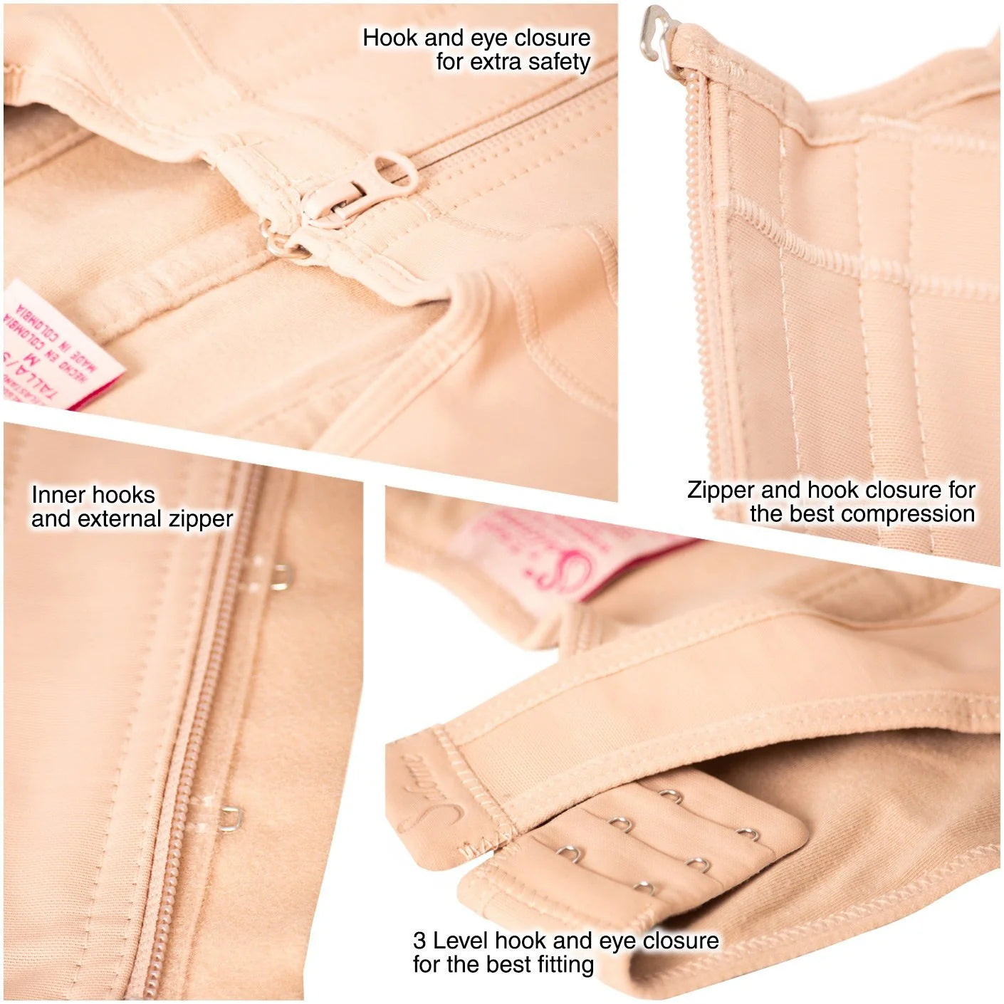 FAJAS SALOME 0314 | WAIST CINCHER TRAINER SHAPEWEAR FOR WOMEN | POWERNET